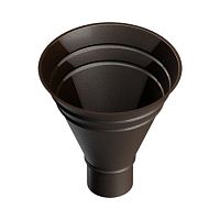 Воронка водосборная D100/300 Foramina Freeze (FRZ_D-01-DarkBrown\DarkBrown-0.6)
