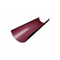 Желоб для ПВХ Grand Line Стандарт 120/87 3м RAL 3005 бордо