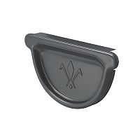 Заглушка универсальная Аквасистем 150/100 PU RAL 7024 серый