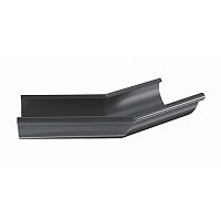 Угол желоба внешний 135 гр Aquasystem (Аквасистем) PU RAL 7024 (Серый) 90/125