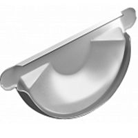 Заглушка желоба 150 мм Grand Line 150/100 RAL 9003 белый