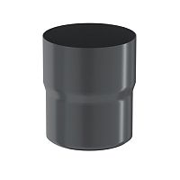 Соединитель трубы Аквасистем 150/100 PU RAL 7024 серый