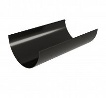 Желоб для ПВХ Grand Line Стандарт 120/87 3м RAL 9005 черный