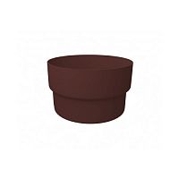 Муфта трубы ПВХ Grand Line Стандарт 120/87 RAL 8017 шоколадный