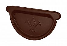 Заглушка универсальная  Aquasystem (Аквасистем) PU MATT RAL 8017 (Коричневый) 90/125