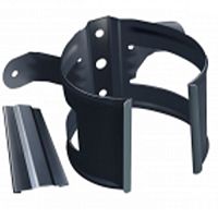 Кронштейн трубы на дерево Grand Line 125/90 RAL 7024 серый