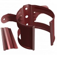 Кронштейн трубы на дерево Grand Line 125/90 RR 29 красный