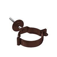 Комплект для крепления трубы Аквасистем 150/100 RAL 8017 коричневый