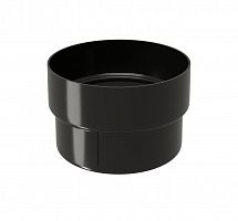 Муфта трубы ПВХ Grand Line Стандарт 120/87 RAL 9005 черный
