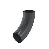 Колено универсальное Аквасистем 150/100 PU RAL 7024 серый