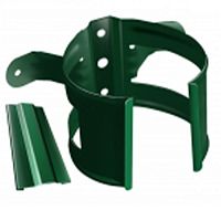 Кронштейн трубы на дерево Grand Line 125/90 RAL 6005 зеленый